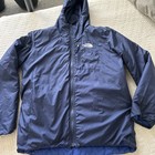 The North Face Down Jacket Boys X L Black Blue Reversible  Quilted Puffer — photo 2