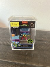 Funko Pop Digital #04 TMNT Bebop Black Light Legendary 1467 Pop Protector MINT