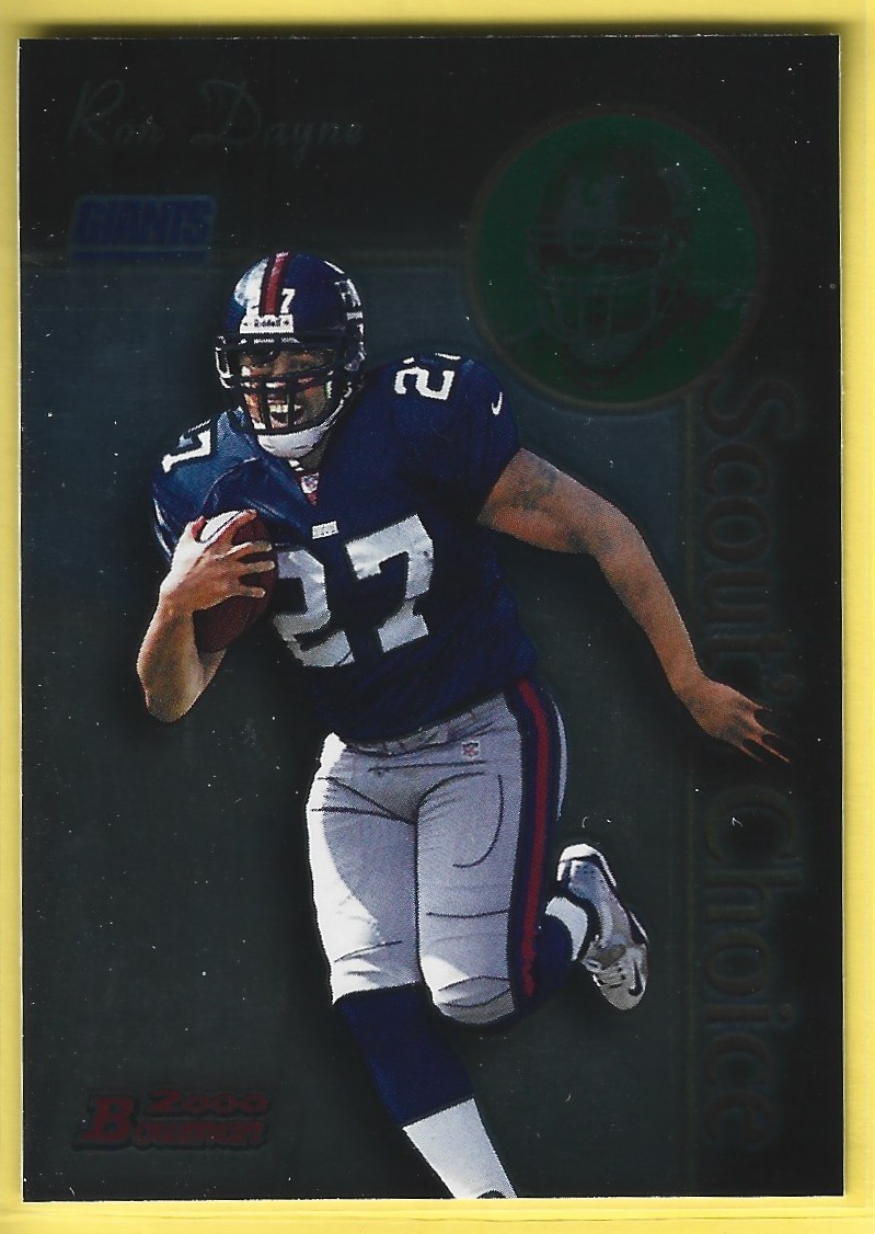 Ron Dayne Bowman Chrome Scout's Choice Update #SCU7 Base