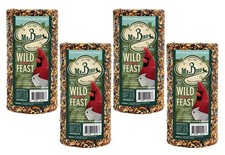 4 - Pack of Wild Bird Feast Cylinder 28 Ox  Wild Bird Food for Outdoor Birds 