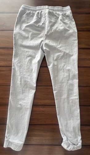 Andy & Evan Boy's Gray Straight Jogger Leg Dress Pants Size 7 - Picture 3 of 4
