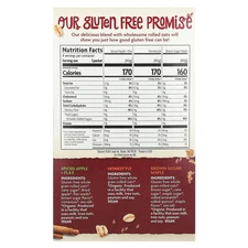 Organic Gluten Free Instant Oatmeal, Variety Pack, 8 Packets, 11.3 oz (320 g)