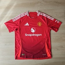 Adidas Manchester United Shirt Home Garnacho XL Red Genuine New