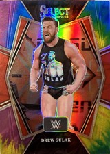 Drew Gulak  Premiere Tie-Dye Prizm /25 Panini WWE 2022 Select 
