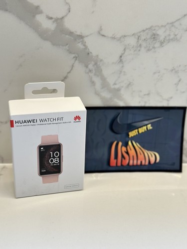HUAWEI WATCHFIT SE Smart Watch - Fitness with 1.64-Inch HD AMOLED pink NEW - 第 2/4 張圖片