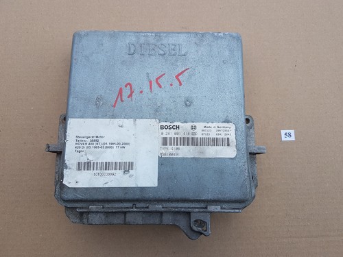 Steuergerät Motorsteuergerät ROVER 400 (RT) 420 DI 77kw Diesel Bosch 0281001418