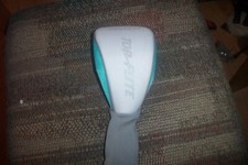 slightly used Top Flite Universal driver headcover  White / Green