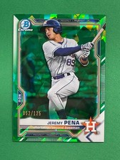 Jeremy Pena #BSPA-JP Prices | 2020 Bowman Sapphire Autographs