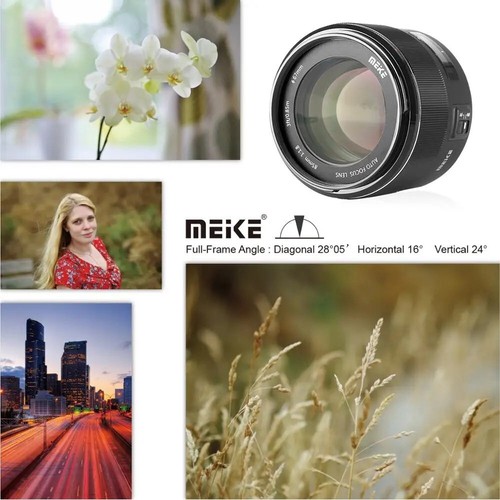 Meike 85mm F1.8 Auto Focus STM Full Frame Portrait Lens Fr Nikon Z Sony E Fuji X - Picture 18 of 18