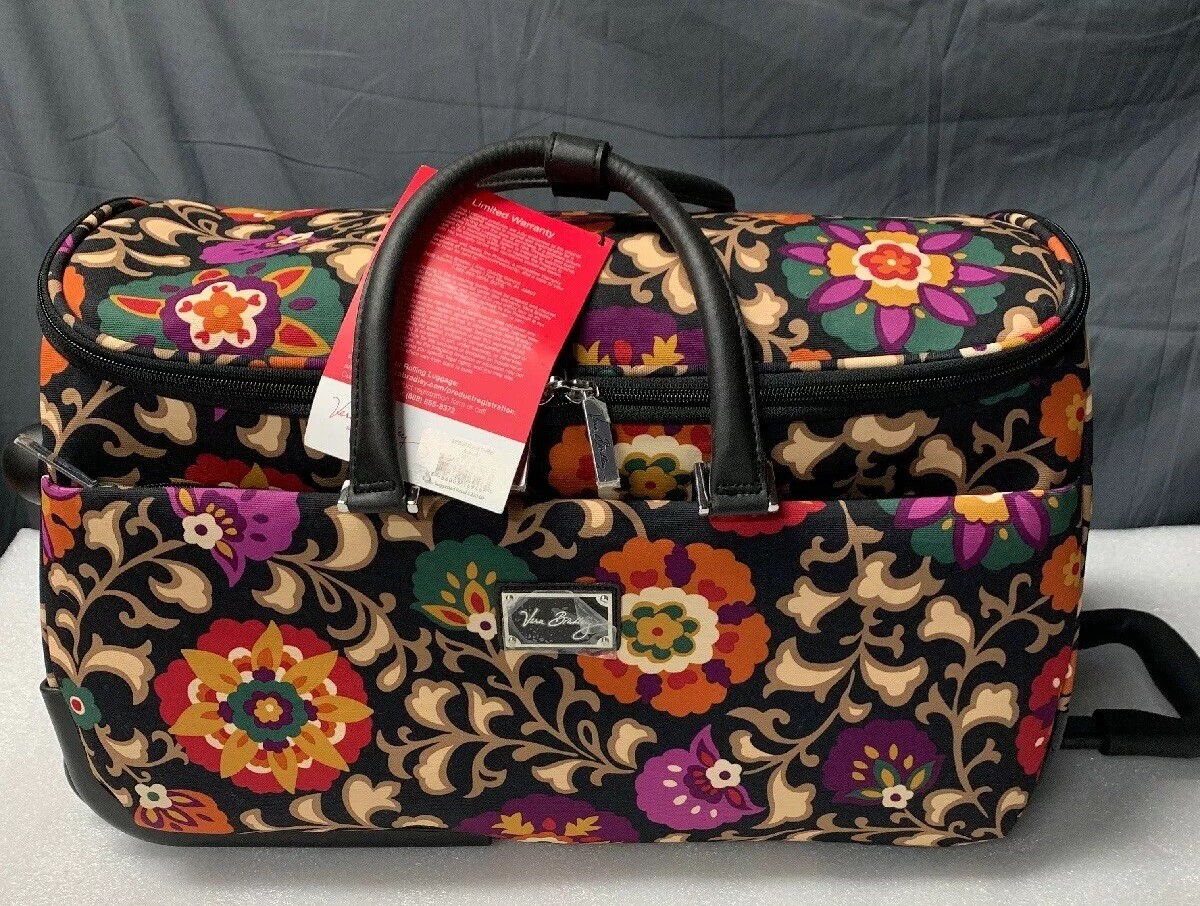 vera bradley duffel bag carry on
