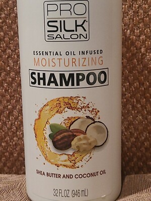 2X Pro Silk Salon Moisturizing Shampoo Shea Butter And Coconut Oil