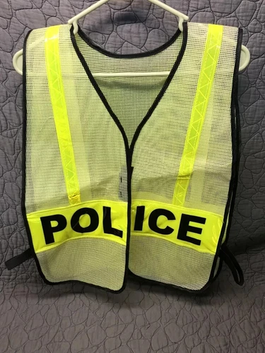 COSTUME XL Service Public Hi-Vis Contrast Reflective Safety Workwear Mesh Vest video thumbnail