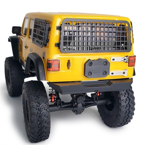 \Metal 3D Car Window Mesh DIY Side Rear Window Mesh Net for 1/24 SCX24 Wrangler - Picture 4 of 6