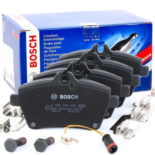 Bosch 0986494290 BremsbeläGe Vorne FüR M-B A W169 B W245 1.5-2.0D 09.04-06.12-image