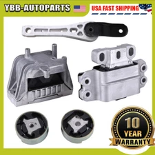 5PCS For 2005-2010 VW Jetta 2.5L Engine Motor & Transmission Mount Set