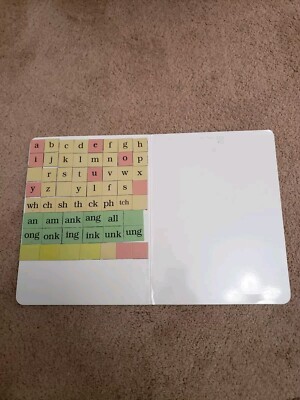 Fundations Wilson Language Basics Board With Letters And Protective Sleeve