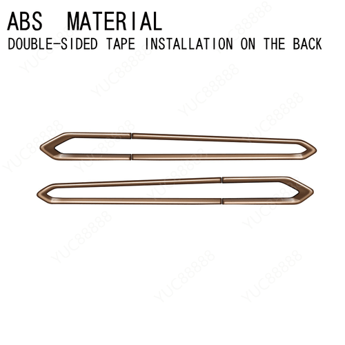 Fits For 2025-2026 Subaru Forester Dark Gold Side Skirt Body Trims Strip - Foto 7 di 7