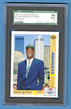 1991 Upper Deck Dikembe Mutombo Nuggets #3 Rookie SGC 96 (9) #1354214-022