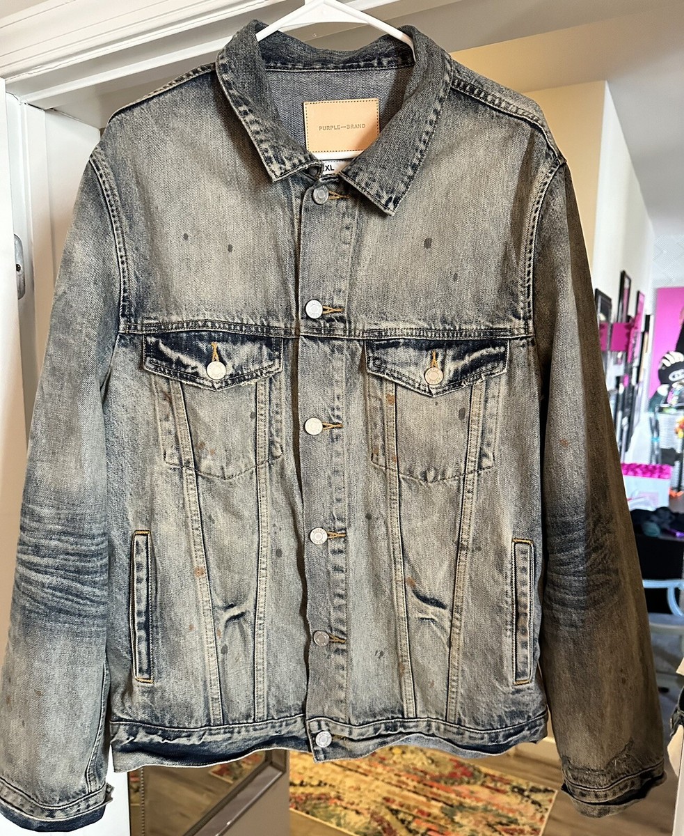 PUPRLE BRAND パープルブランド 加工デニムジャケット　Gジャン PUPRLE BRAND パープルブランド 加工デニムジャケット Gジャンの