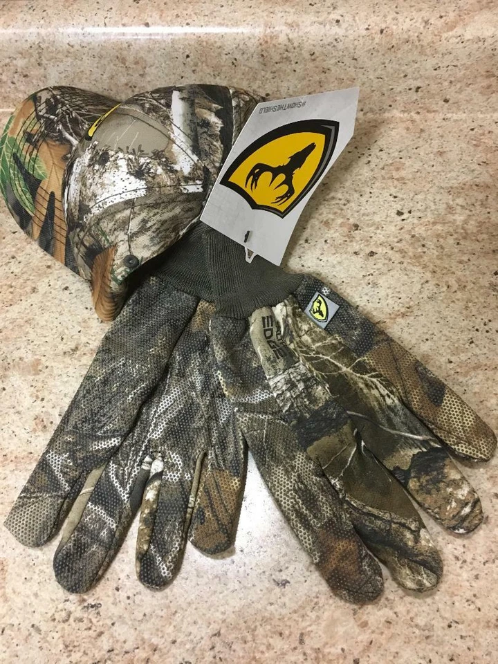 Scent Blocker Hat Gloves Combo SCENTSHIELD Midweight Realtree RT Edge MD/LG - Image 2 of 2