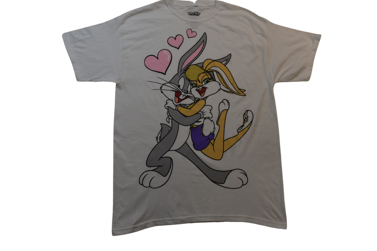 Looney Tunes Womens Plus Size Bugs Bunny u0026amp; Lola Shirt New 0X, 1X | eBay