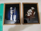 Costa Rica Origin Folk Art Metal~Framed- Set of (2) Possible Vintage — photo 8