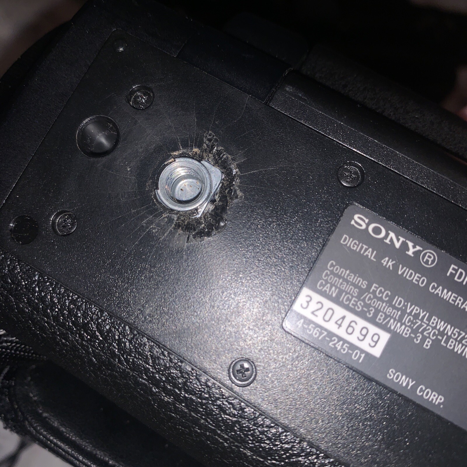 Sony FDR-AX33 4k HD Camcorder 20.6 MP