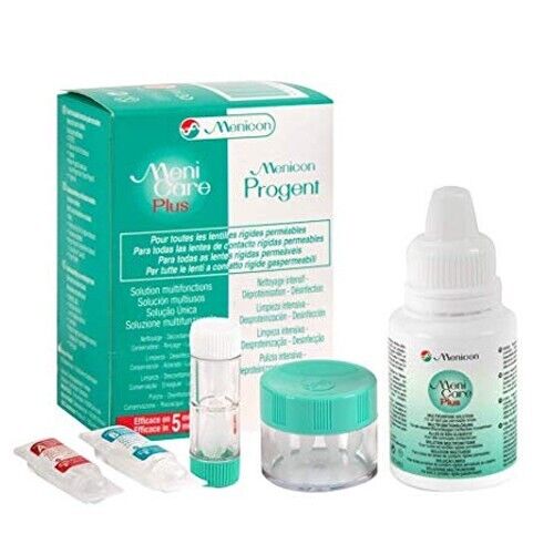 Menicon MeniCare Plus and Progent Travel Pack - Picture 1 of 2
