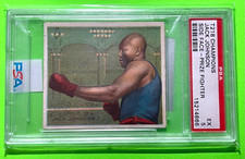JACK JOHNSON 1910 T218 SPORTS CHAMPIONS CARD HASSAN BACK PSA 5 EX NQ