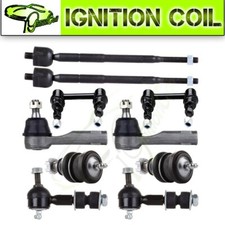 Kit de suspensión para Nissan Altima 1998-2001 10 piezas rótula delantera extremos de varilla de amarre