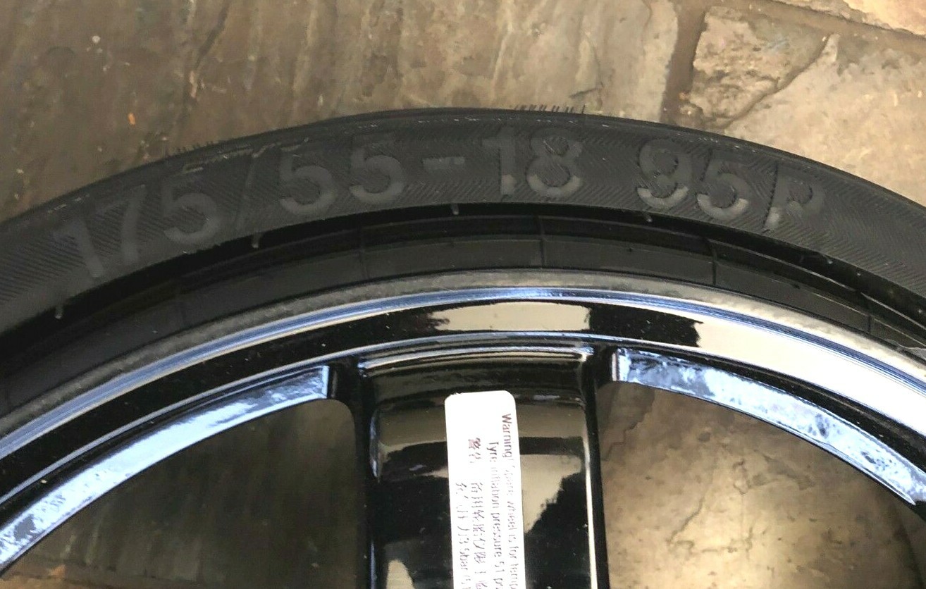 BRAND NEW - 2016 Maserati Ghibli SPARE TIRE, Part# 670010518, 175/55-18 95P, OEM