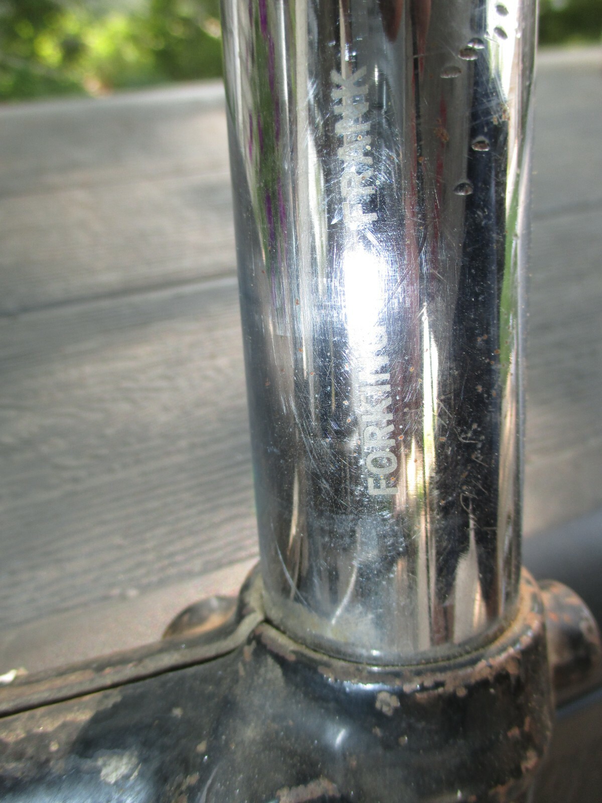 Harley Davidson Vintage Chrome Sportster Front End, 35mm Fork, forks by