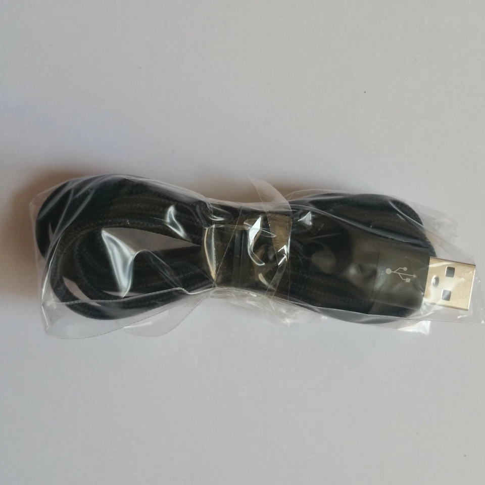 Cable USB tipo C trenzado de 6 pies AT&T para Samsung Galaxy S9 Foto 4 de 4