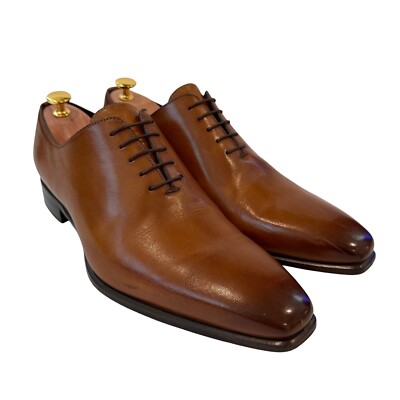 Paul Evans Ramses Wholecut Oxford Cognac Size US 10