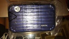 THAI AIRWAYS FIRST CLASS RIMOWA ICE BLUE AMENITY KIT (BRAND NEW)