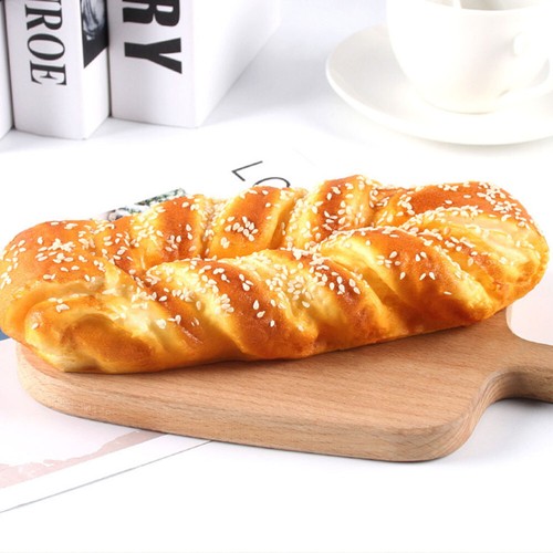 2pcs Bäckerei Bread Requisite Display Fake Bread Requent - Zdjęcie 9 z 12