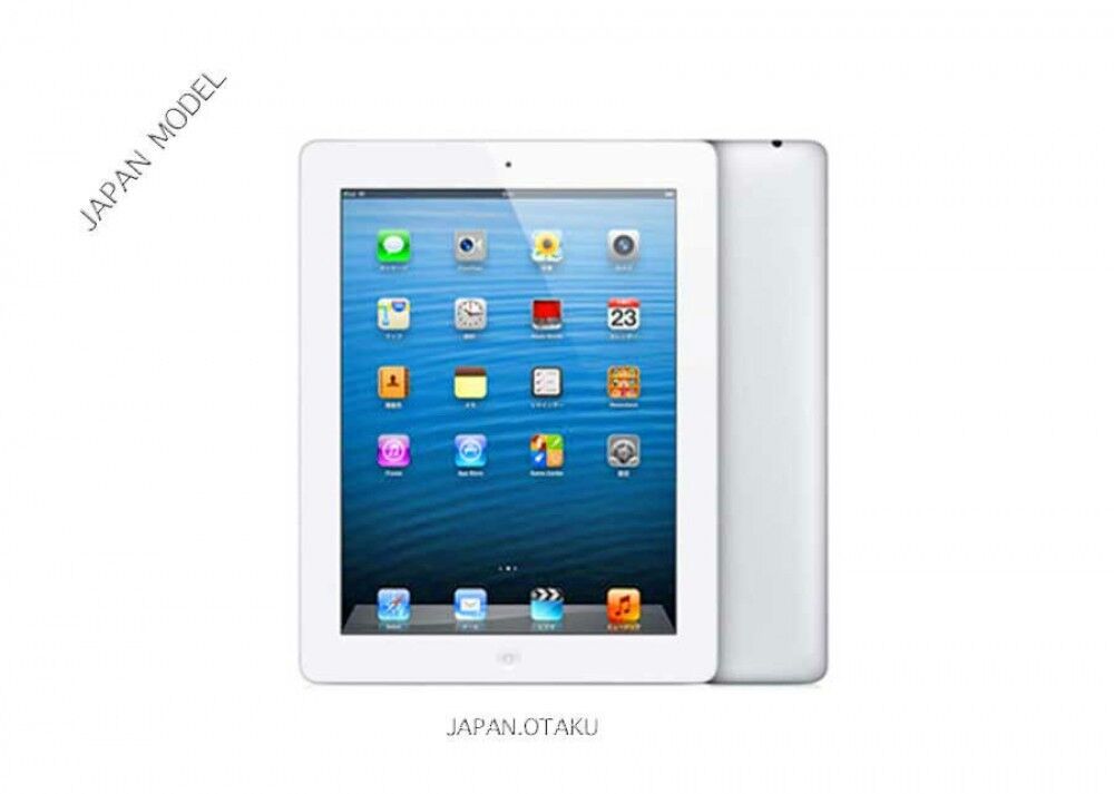 Apple MD515J/A iPad 4th 64GB White 9.7in LED Retina Wi-Fi JP MODEL Japan F/S