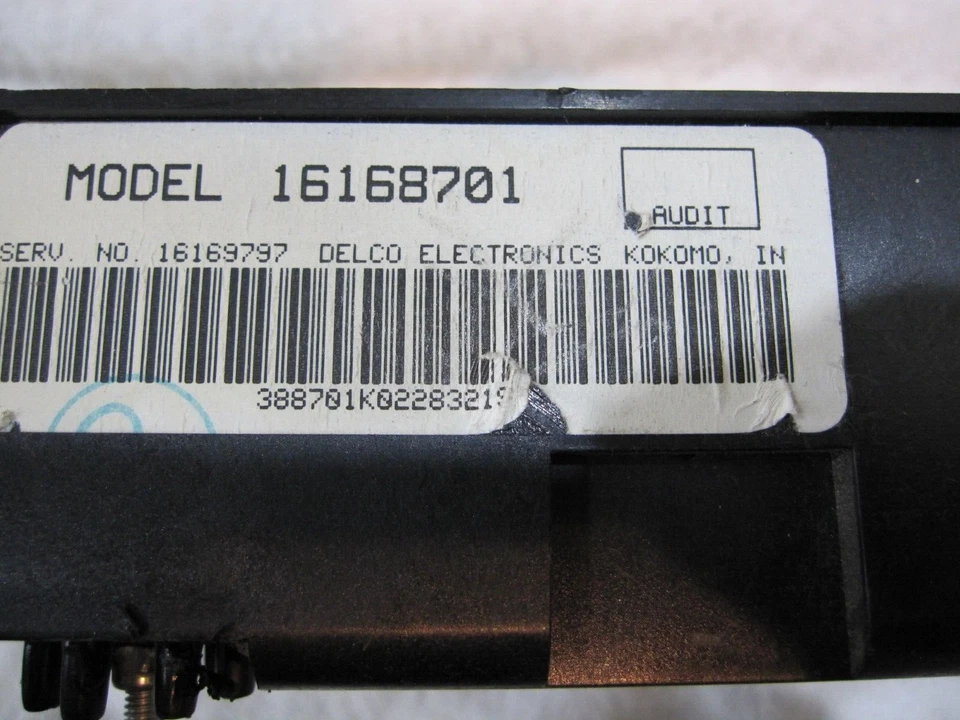 Corvette C4 Programmer Climate control Rebuilt 92-93 core deposit included - Image 2 of 3