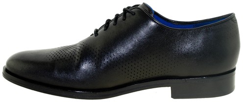 Cole Haan Men's Washington Grand Laser Wingtip Oxford Black Style C23999 - Picture 4 of 5