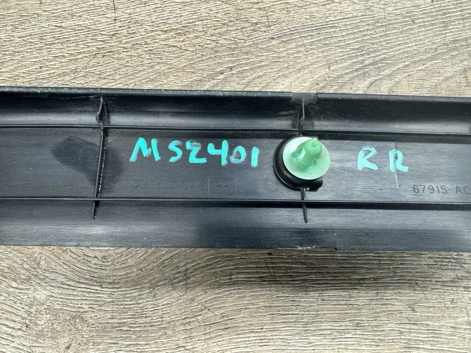 1995-99 Toyota Avalon Door Sill Scuff Plate Steps Combo 67911-AC010 Look📷 - Image 4 of 4