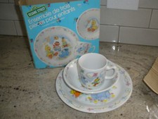 Vintage Walt Disney Winnie the Pooh Child Feeding Dish Divided Warming Plate