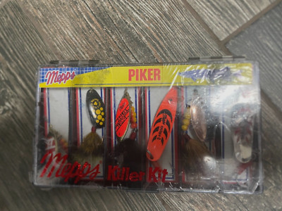 Mepps Killer Kit - K30 Piker Kit - ``/ Pike Lures - New in Sealed Plastic 