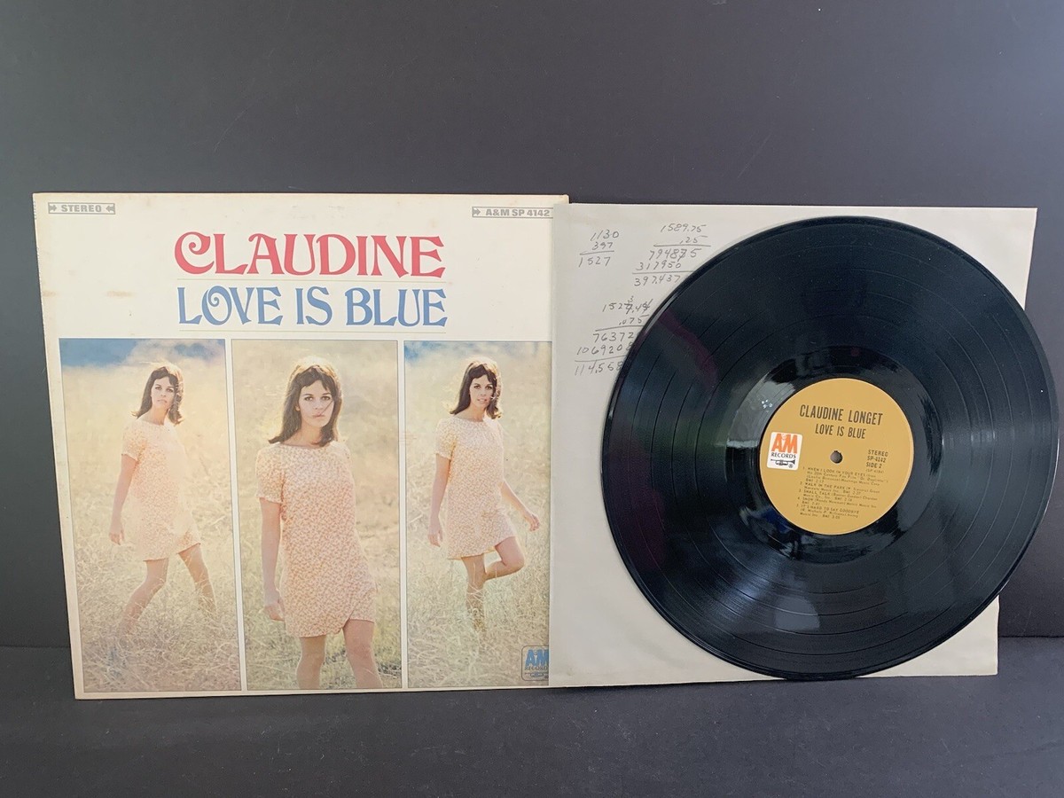 Claudine Longet – Love Is Blue Vinyl, LP 1968 A&M Records