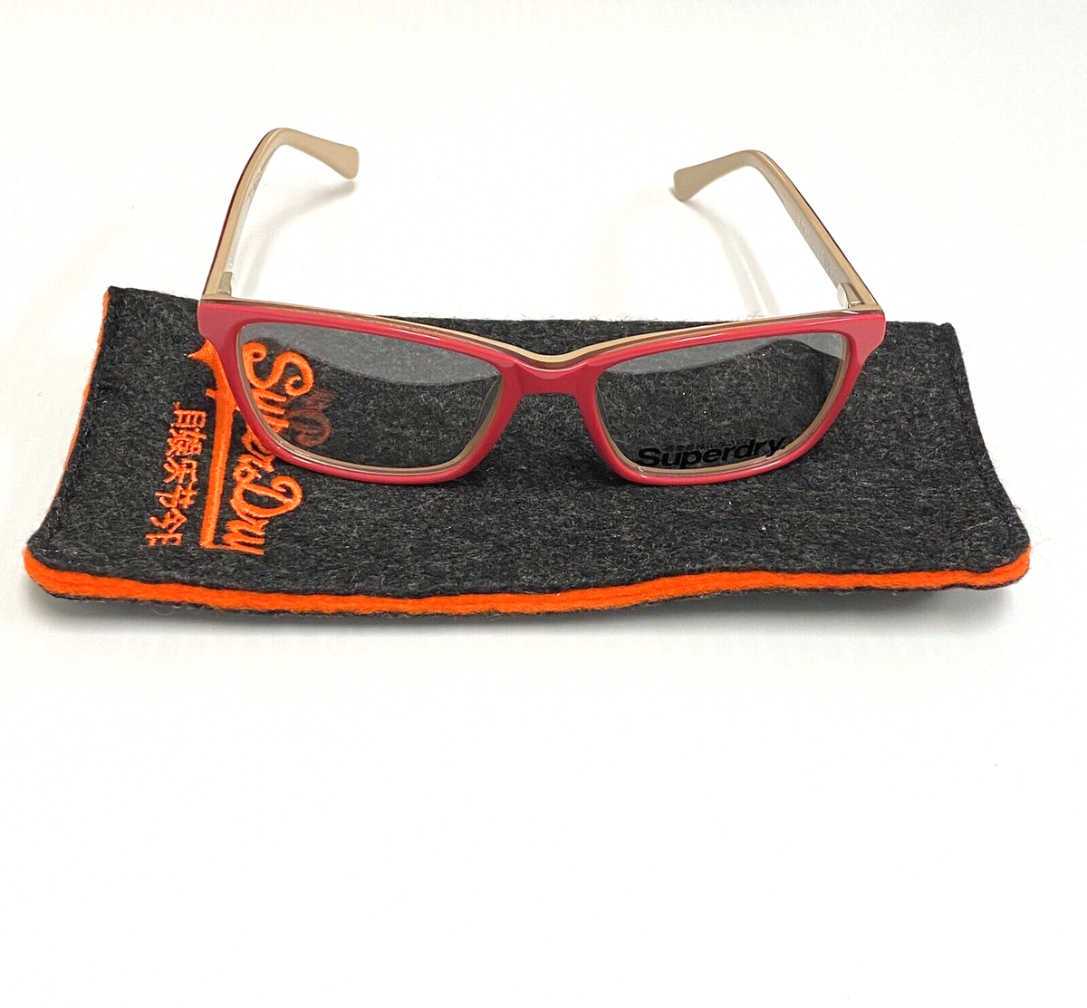 Superdry EYEGLASSES SDCHRLI-172-52 New with case SUPERDRY eyeglasses BLACK SQUARE glasses frame MOD: SDS  main image 2