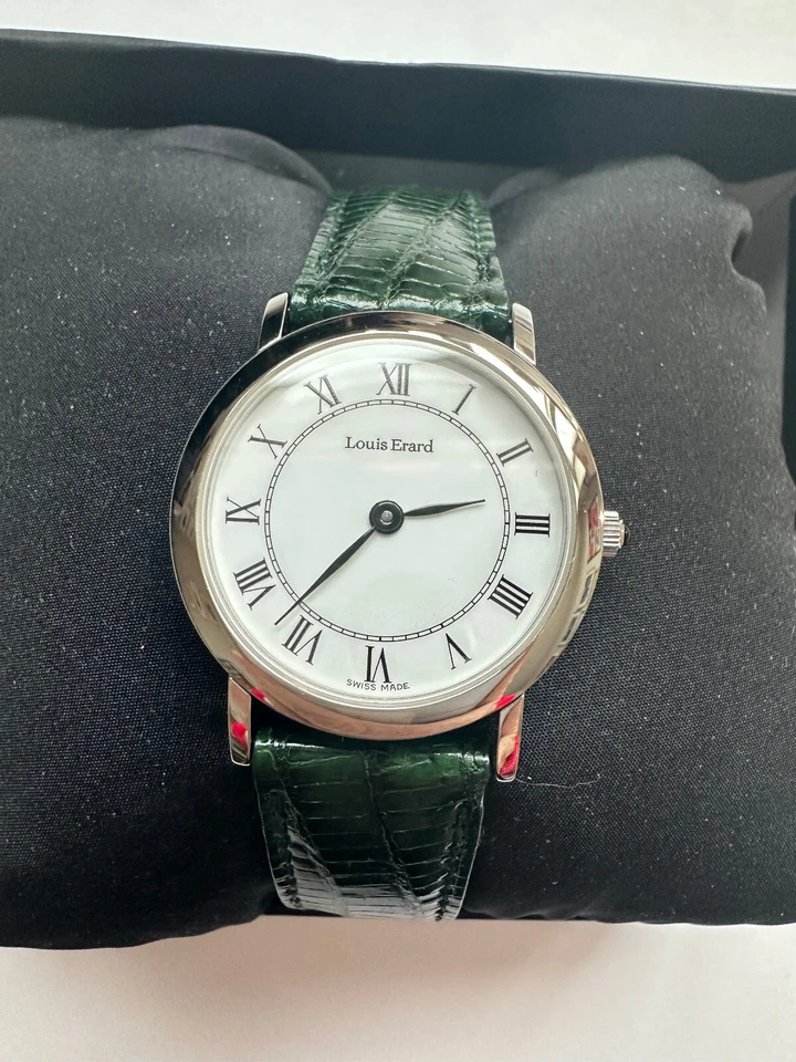 Louis Erard Ladies Quartz NWT (New) Round Roman Numerals - Image 2 of 4