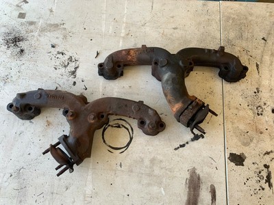 67 72 Chevy Truck Driver and Passenger Side Exhaust Manifolds SBC 350