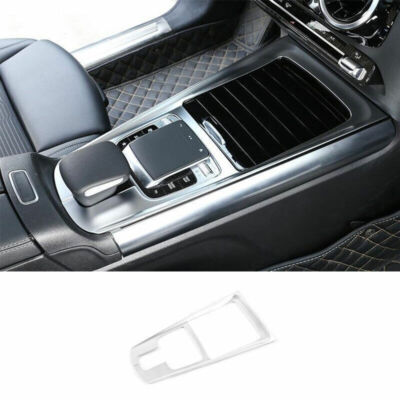 Fit For Benz GLB W247 2020-22 Matte Silver Central Console Gear Shift Panel Trim
