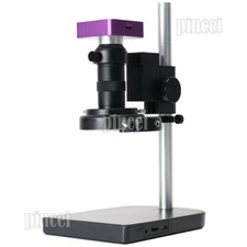 51MP Microscope Camera w/ USB Camera Stand 56-LED Light Tool For Phone Repair