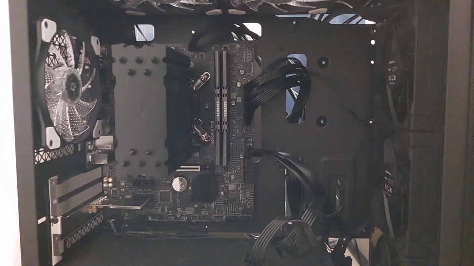 Custom Gaming PC Barebones B560M Mobo 32GB RAM NO CPU NO GPU NO HDD eBay