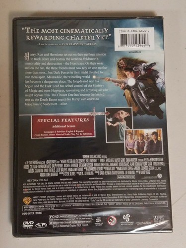 Harry Potter and the Deathly Hallows: Part I (DVD, 2012) - Imagen 2 de 2